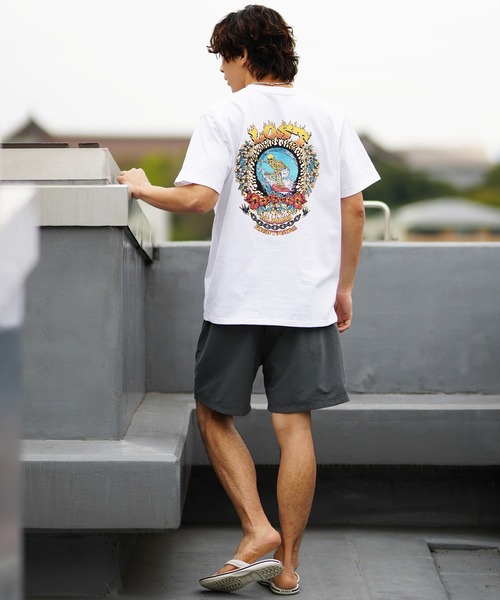 lost(ロスト)の「【ムラサキスポーツ限定】lost/ロスト ヘビーウエィト半袖Tシャツ バックプリント NIGHT MARE L24SS-E(Tシャツ/カットソー・メンズ・ホワイト/ブラック/チャコール・M/L/XL)」の9枚目の写真