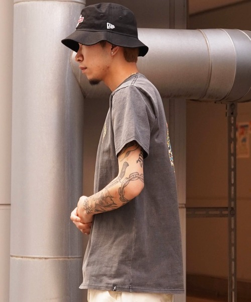 lost(ロスト)の「【ムラサキスポーツ限定】lost/ロスト ヘビーウエィト半袖Tシャツ バックプリント NIGHT MARE L24SS-E(Tシャツ/カットソー・メンズ・ホワイト/ブラック/チャコール・M/L/XL)」の21枚目の写真