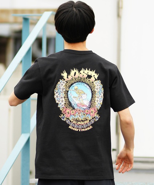 lost(ロスト)の「【ムラサキスポーツ限定】lost/ロスト ヘビーウエィト半袖Tシャツ バックプリント NIGHT MARE L24SS-E(Tシャツ/カットソー・メンズ・ホワイト/ブラック/チャコール・M/L/XL)」の14枚目の写真