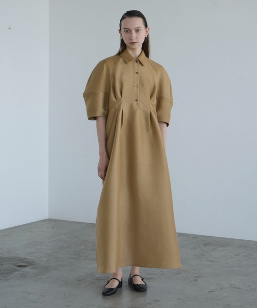 CLANE（クラネ）の「FORM SLEEVE ONEPIECE（ワンピース）」 - WEAR