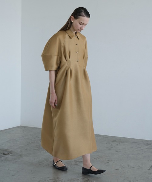 公式サイト FORM SLEEVE ONEPIECE（ワンピース）｜CLANE（クラネ）の ワンピース