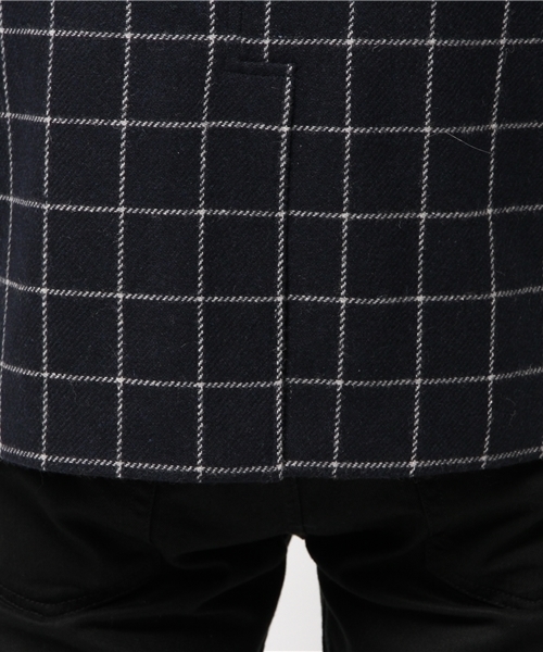 koe(コエ)の「ツイードウインドペン3釦ジャケット(テーラードジャケット・メンズ・グレー/ネイビー・MEDIUM/SMALL/LARGE/LL)」の9枚目の写真