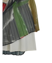 【新品タグ付】Ameri VINTAGE MY DEAR シアープリーツスカート Ameri（アメリ）の「MY DEAR SHEER PLEATS SKIRT（スカート）」 - WEAR