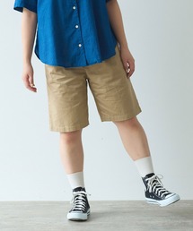 bulle de savon | 甘撚りライトチノクロス　ハーフパンツ(チノパンツ)