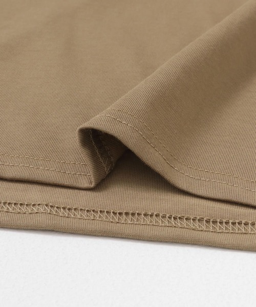 ITEMS URBANRESEARCH（アイテムズ アーバンリサーチ）の「『吸水速乾』ドライタッチバックタックプルオーバー（Tシャツ/カットソー・レディース・ブラック/オフホワイト/ブラウン・FREE）」の8枚目の写真