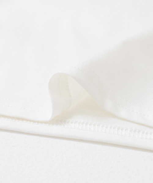 ITEMS URBANRESEARCH（アイテムズ アーバンリサーチ）の「『吸水速乾』ドライタッチバックタックプルオーバー（Tシャツ/カットソー・レディース・ブラック/オフホワイト/ブラウン・FREE）」の7枚目の写真