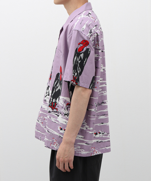 STAR OF HOLLYWOOD（スターオブハリウッド）の「STAR OF HOLLYWOOD / スターオブハリウッド CONDOR SH39311（シャツ/ブラウス・メンズ・パープル・X-LARGE/LARGE）」の4枚目の写真