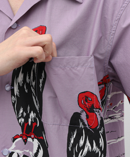 STAR OF HOLLYWOOD（スターオブハリウッド）の「STAR OF HOLLYWOOD / スターオブハリウッド CONDOR SH39311（シャツ/ブラウス・メンズ・パープル・X-LARGE/LARGE）」の10枚目の写真