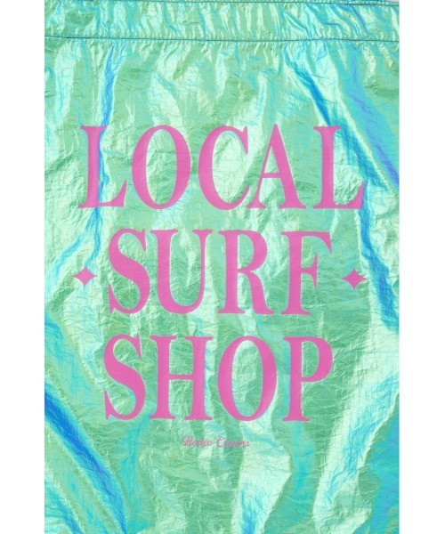 RODEO CROWNS WIDE BOWL（ロデオクラウンズワイドボウル）の「Surf Bum メタリックトートバック（トートバッグ・レディース・ブルー/グリーン/シルバー/ピンク・FREE）」の13枚目の写真