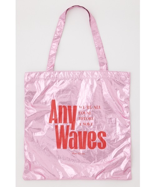 RODEO CROWNS WIDE BOWL（ロデオクラウンズワイドボウル）の「Surf Bum メタリックトートバック（トートバッグ・レディース・ブルー/グリーン/シルバー/ピンク・FREE）」の7枚目の写真