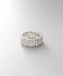 COCOSHNIK | シルバー マーキスメッシュリング(リング)
