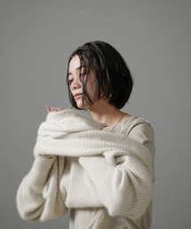 FOXWOOLクルーネックPO