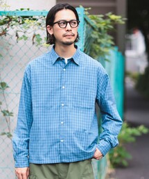 チェック ショートレングス シャツ