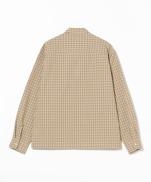 B:MING by BEAMS(ビーミングバイビームス)の「チェック ショートレングス シャツ(シャツ/ブラウス・メンズ・ベージュ/ブルー・X-LARGE/LARGE/MEDIUM/SMALL)」の14枚目の写真
