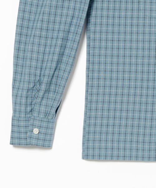 B:MING by BEAMS(ビーミングバイビームス)の「チェック ショートレングス シャツ(シャツ/ブラウス・メンズ・ベージュ/ブルー・X-LARGE/LARGE/MEDIUM/SMALL)」の18枚目の写真