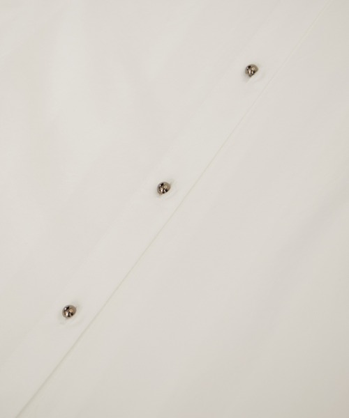 VIS(ビス)の「【近赤外線対策/UVケア】バックプリーツシャツ(シャツ/ブラウス・レディース・サックスブルー/ホワイト/ピンク/ネイビー・FREE)」の18枚目の写真