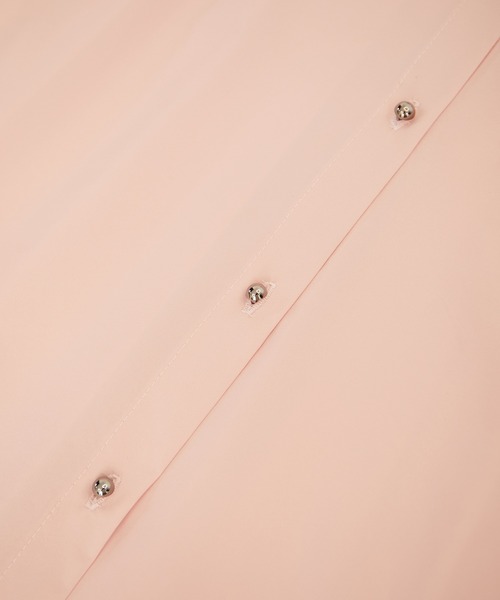 VIS(ビス)の「【近赤外線対策/UVケア】バックプリーツシャツ(シャツ/ブラウス・レディース・サックスブルー/ホワイト/ピンク/ネイビー・FREE)」の19枚目の写真