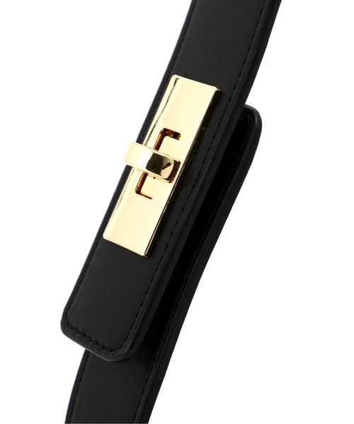 NATURAL BEAUTY BASIC（ナチュラルビューティーベーシック）の「◇【Oggi掲載】マンハッタンショルダーバッグ（ショルダーバッグ・レディース・グレイッシュベージュ/ワイン/ブラック・ﾌﾘ-）」の11枚目の写真