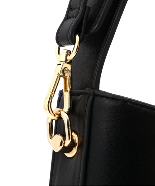 NATURAL BEAUTY BASIC（ナチュラルビューティーベーシック）の「◇【Oggi掲載】マンハッタンショルダーバッグ（ショルダーバッグ・レディース・グレイッシュベージュ/ワイン/ブラック・ﾌﾘ-）」の12枚目の写真