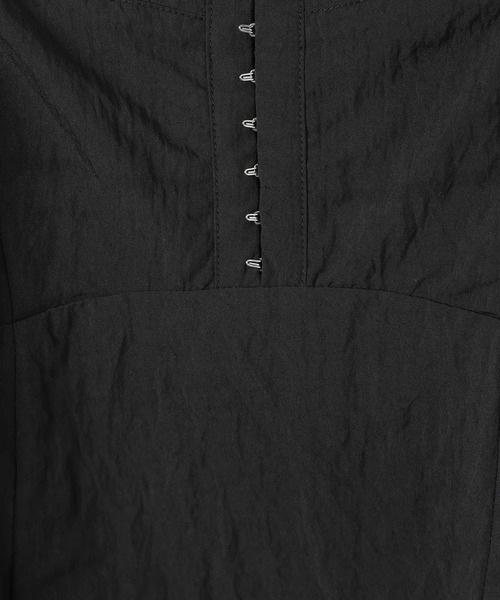 Heather（ヘザー）の「フロントホックブラウス（半袖）　137988（シャツ/ブラウス・レディース・アイボリー/ブラック/ライラック・FREE）」の12枚目の写真