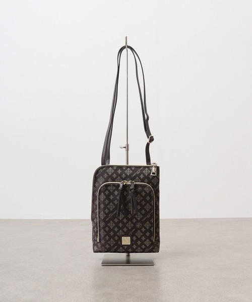 christian olivier(クリスチャンオリビエ)の「CHRITIAN OLIVIER タテ型 マルチ ポシェット(ショルダーバッグ・レディース・モカ/チョコ/ブラウン系その他/ネイビー系・FREE)」の5枚目の写真