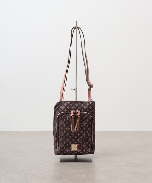 christian olivier(クリスチャンオリビエ)の「CHRITIAN OLIVIER タテ型 マルチ ポシェット(ショルダーバッグ・レディース・モカ/チョコ/ブラウン系その他/ネイビー系・FREE)」の7枚目の写真