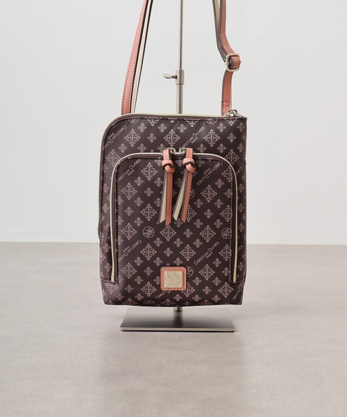 christian olivier(クリスチャンオリビエ)の「CHRITIAN OLIVIER タテ型 マルチ ポシェット(ショルダーバッグ・レディース・モカ/チョコ/ブラウン系その他/ネイビー系・FREE)」の8枚目の写真