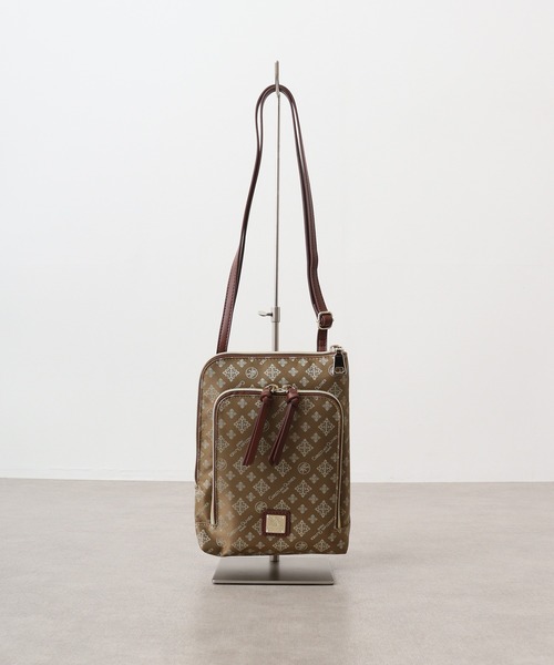 christian olivier(クリスチャンオリビエ)の「CHRITIAN OLIVIER タテ型 マルチ ポシェット(ショルダーバッグ・レディース・モカ/チョコ/ブラウン系その他/ネイビー系・FREE)」の11枚目の写真