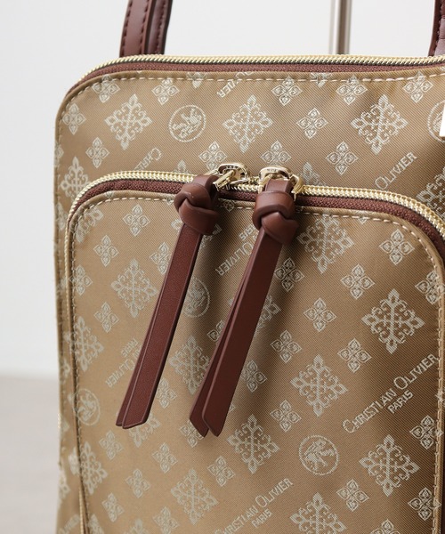 christian olivier(クリスチャンオリビエ)の「CHRITIAN OLIVIER タテ型 マルチ ポシェット(ショルダーバッグ・レディース・モカ/チョコ/ブラウン系その他/ネイビー系・FREE)」の14枚目の写真