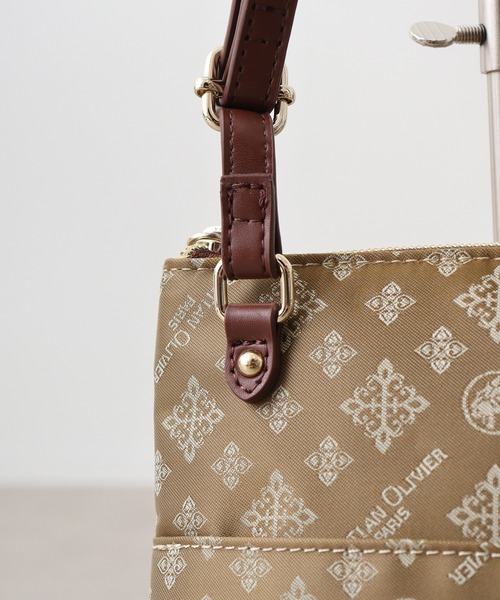 christian olivier(クリスチャンオリビエ)の「CHRITIAN OLIVIER タテ型 マルチ ポシェット(ショルダーバッグ・レディース・モカ/チョコ/ブラウン系その他/ネイビー系・FREE)」の18枚目の写真