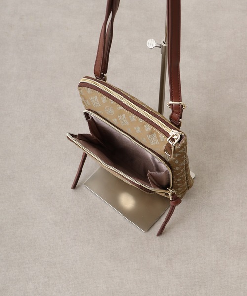 christian olivier(クリスチャンオリビエ)の「CHRITIAN OLIVIER タテ型 マルチ ポシェット(ショルダーバッグ・レディース・モカ/チョコ/ブラウン系その他/ネイビー系・FREE)」の20枚目の写真