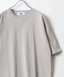 MRU（エムアールユー）の「MRU/エムアールユー 吸汗速乾 接触冷感 UVカット 無地 半袖Tシャツ 大きいサイズ（3L,4L,5L,6L)（Tシャツ/カットソー・メンズ）」