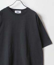 MRU/エムアールユー 吸汗速乾 接触冷感 UVカット 無地 半袖Tシャツ 大きいサイズ(3L,4L,5L,6L)