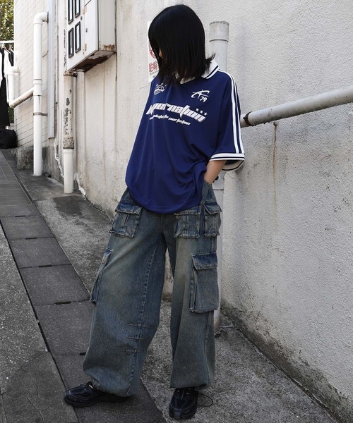 【希少】サッカー ユニフォーム イギリス 半袖 Tシャツ リバーシブル kmw64-20-ysuzuki_5.jpg