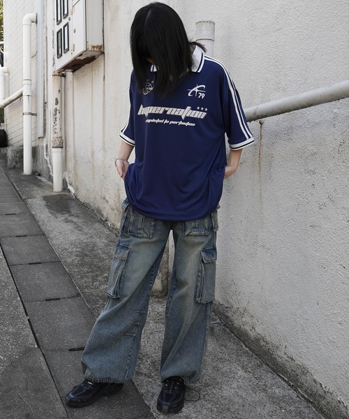 【希少】サッカー ユニフォーム イギリス 半袖 Tシャツ リバーシブル tシャツ サッカーユニフォームデザイン ポロネック半袖Tシャツ