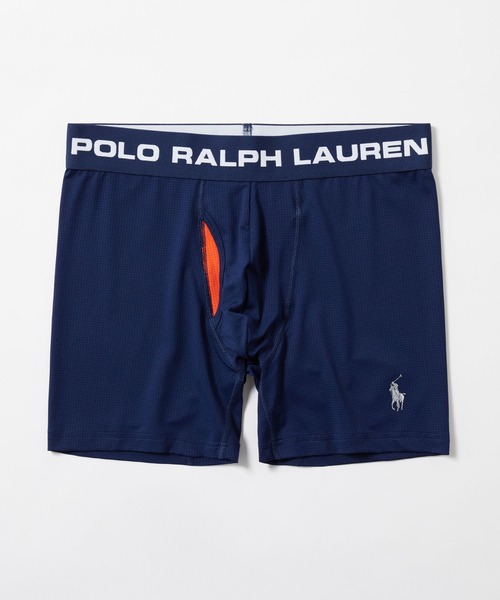 POLO RALPH LAUREN（ポロ ラルフ ローレン）の「【POLO RALPH LAUREN】無地 パーフェクトポーチ ボクサーブリーフ（ボクサーパンツ・メンズ・ブラック/ネイビー/オレンジ・LARGE/MEDIUM）」の2枚目の写真