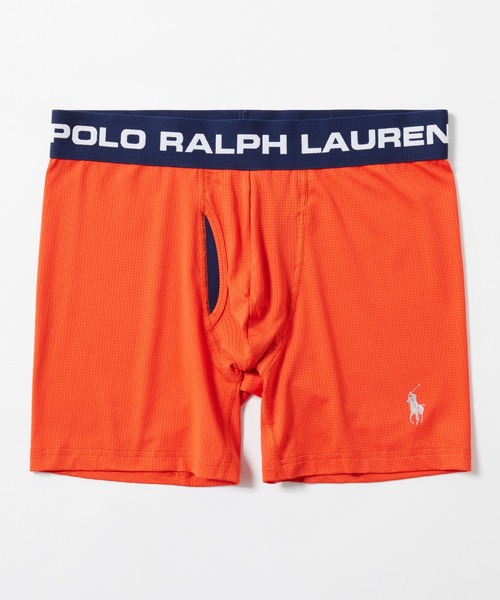POLO RALPH LAUREN（ポロ ラルフ ローレン）の「【POLO RALPH LAUREN】無地 パーフェクトポーチ ボクサーブリーフ（ボクサーパンツ・メンズ・ブラック/ネイビー/オレンジ・LARGE/MEDIUM）」の3枚目の写真