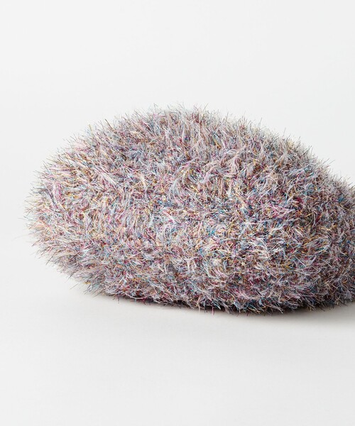 BEAUTY&YOUTH UNITED ARROWS（ビューティーアンドユースユナイテッドアローズ）の「ニット ラメ ワンハンドル バッグ（ハンドバッグ・レディース・ブラック/ライトグレー・FREE）」の11枚目の写真