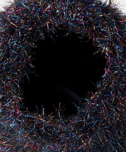 BEAUTY&YOUTH UNITED ARROWS（ビューティーアンドユースユナイテッドアローズ）の「ニット ラメ ワンハンドル バッグ（ハンドバッグ・レディース・ブラック/ライトグレー・FREE）」の17枚目の写真