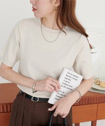 【WEB限定】モチモチ半袖プルオーバー