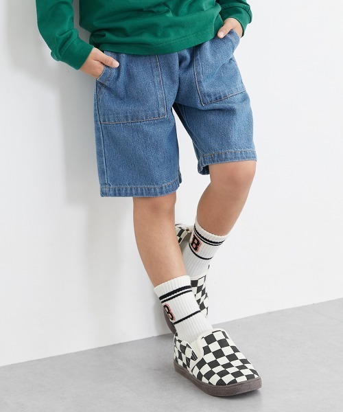 2PAC デニム　ハーフパンツ　激レア！！ハーフデニム DIESEL ビッグパッチ デニムハーフパンツ D-STRUKT-SHORT 翌日着