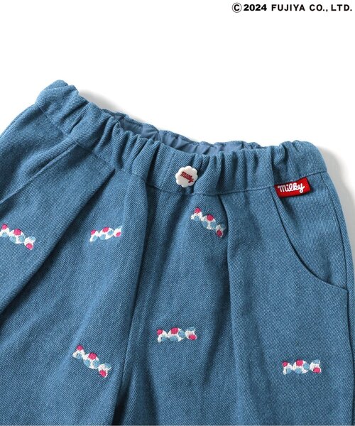 apres les cours（アプレレクール）の「PEKO&POKO デニムパンツ（デニムパンツ・キッズ・インディゴブルー・130/120/110/100/90/80）」の7枚目の写真