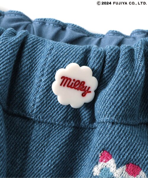 apres les cours（アプレレクール）の「PEKO&POKO デニムパンツ（デニムパンツ・キッズ・インディゴブルー・130/120/110/100/90/80）」の8枚目の写真