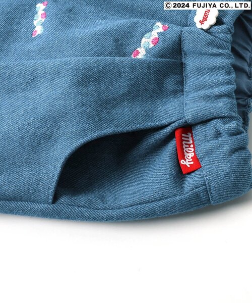 apres les cours（アプレレクール）の「PEKO&POKO デニムパンツ（デニムパンツ・キッズ・インディゴブルー・130/120/110/100/90/80）」の10枚目の写真