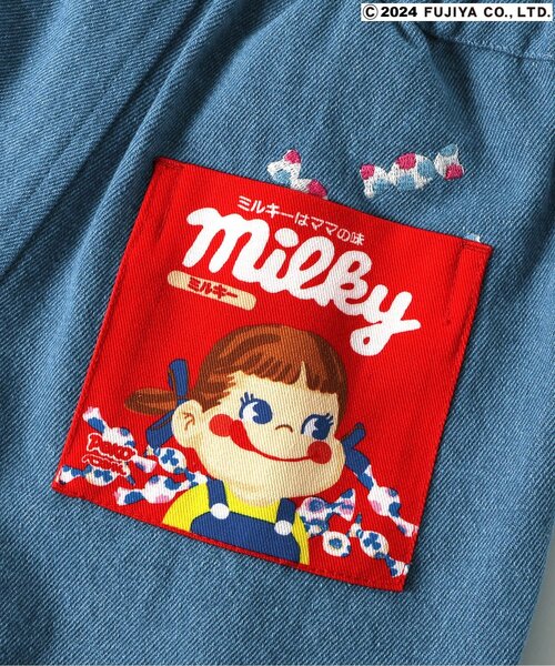 apres les cours（アプレレクール）の「PEKO&POKO デニムパンツ（デニムパンツ・キッズ・インディゴブルー・130/120/110/100/90/80）」の12枚目の写真