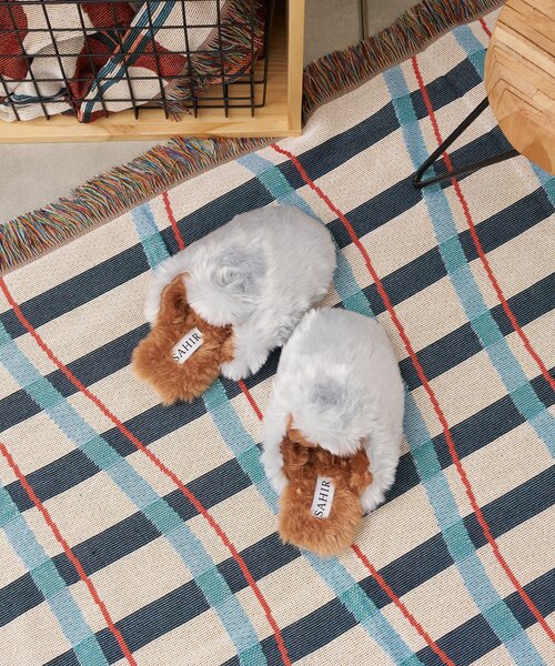 BIRTHDAY BAR（バースデイバー）の「【SAHIR サヒール】Roomshoes two-tone（ルームシューズ/スリッパ・レディース・ブラウン/グリーン・0）」の5枚目の写真