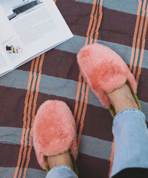 BIRTHDAY BAR（バースデイバー）の「【SAHIR サヒール】Roomshoes two-tone（ルームシューズ/スリッパ・レディース・ブラウン/グリーン・0）」の16枚目の写真