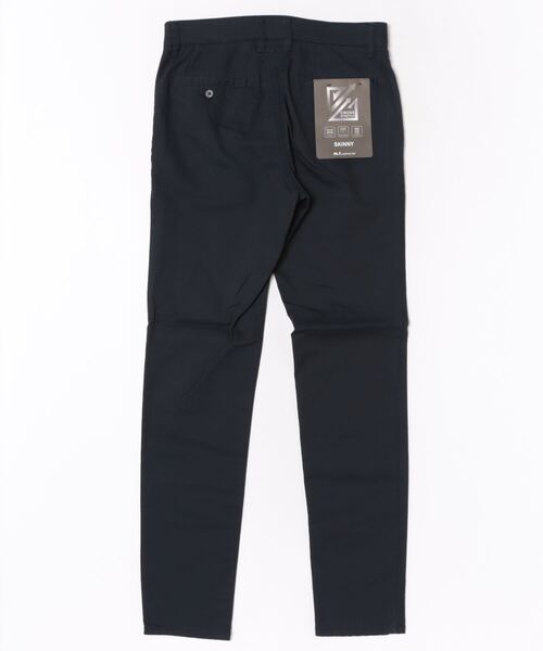 m.f.エディトリアル メンズ クロスストレッチ トラウザースキニーパンツ 裏カラー