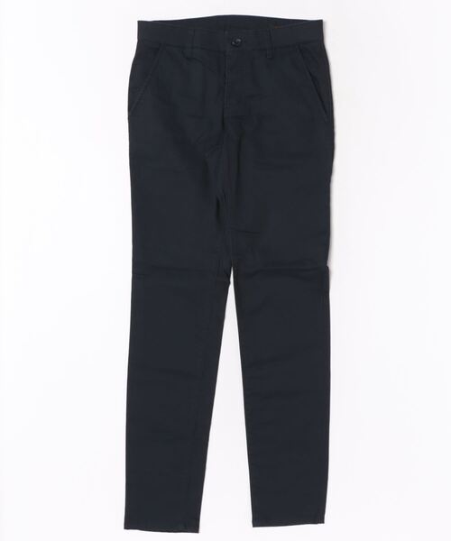 m.f.エディトリアル メンズ クロスストレッチ トラウザースキニーパンツ 裏カラー