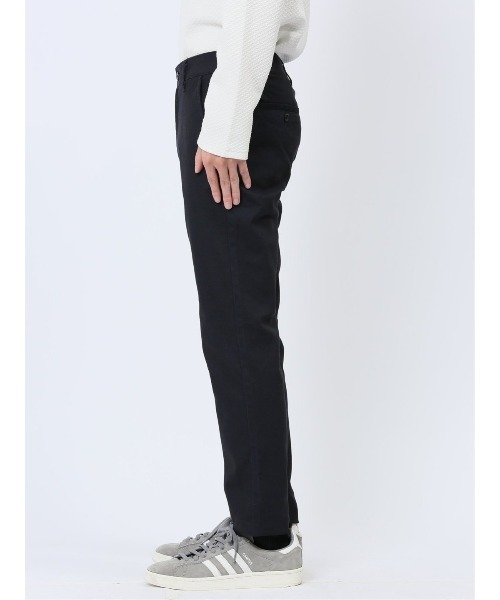 m.f.エディトリアル メンズ クロスストレッチ トラウザースキニーパンツ 裏カラー